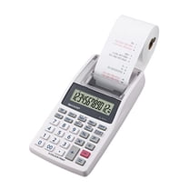 Sharp EL1611V Calculator Grey Print