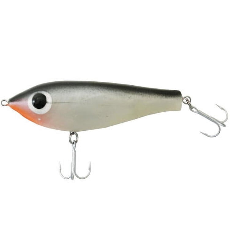 fat fish steelhead lure Moonshine Lures Bottom Shiver Minnow #2 / Carbon-14 tested and hand 8520 Worden's FAT FISH Lure
