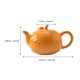 thumbnail image 3 of Tetera de cerámica, tetera con forma de naranja, tetera, tetera suelta, tetera para salón de té, 3 of 7