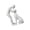 White, variant on and Dog Statue Human Dogs Figurines Sculpture Moderns Home Decors Friendship Remembrance for Pet Lover