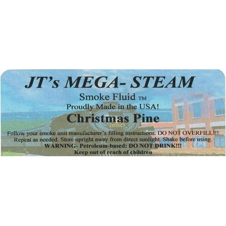 JT's Mega-Steam 104 Christmas Pine Smoke Fluid - 2oz
