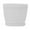White, variant on MOQIN Eco Friendly Plant Pot Set -Home Decor Flower Indoor Outdoor Plastic Pots with Drainage Holes,Assorted Sizes (4.7"/5.5"/3.5"/2.8") -Modern Indoor Decorative Plant Pots,Stackable(1Pack)
