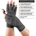 thumbnail image 4 of Arthritis Gloves,compression Arthritis Gloves For Pain Relief Rheumatoid Osteoarthritis And Carpal Tunnel Fingerless Gloves, 4 of 5