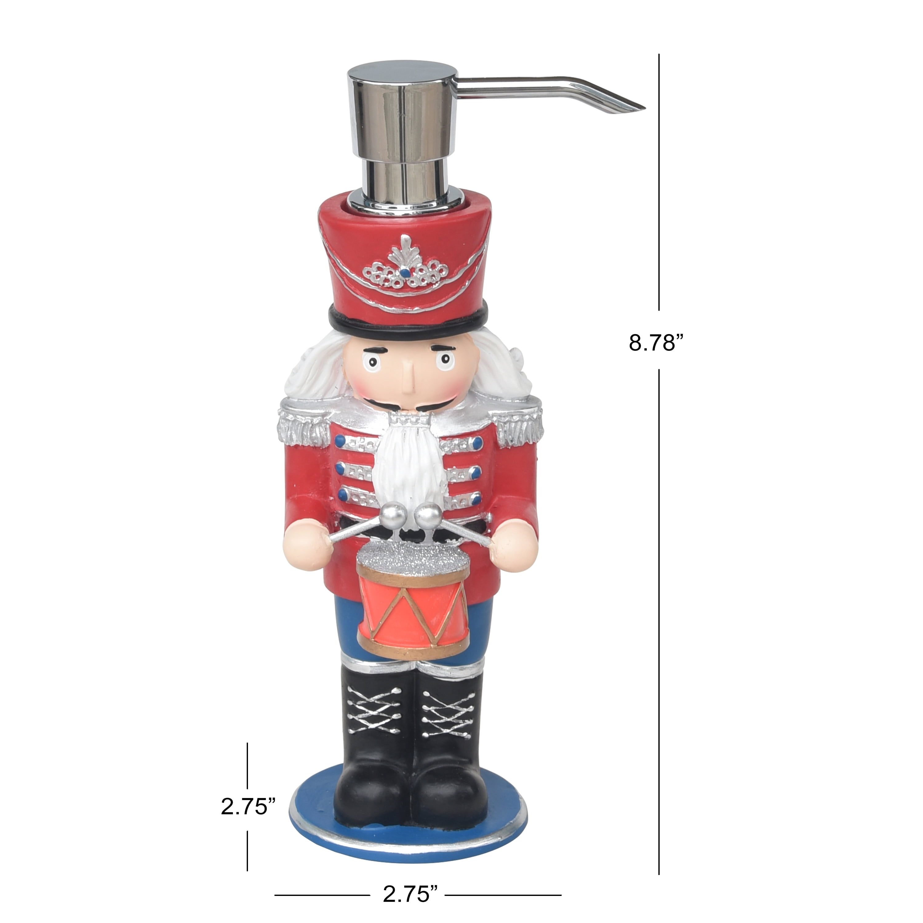 Nutcracker Ceramic Soap Dispenser