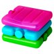 thumbnail image 2 of Paquete De 6 Bloques De Congelador De Colores Aleatorios, Paquete De Ladrillos De Hielo, Mini Caja De Hielo Refrigerada De Plástico Para Viajes, Picnic, Camping Yuarrent OD013771-00, 2 of 6
