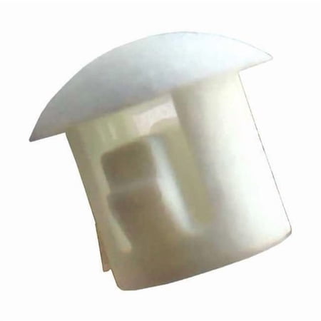 Manufacturer Varies Hole Plug,White, Nylon,0.72 in Dia, PK25 1ELV6
