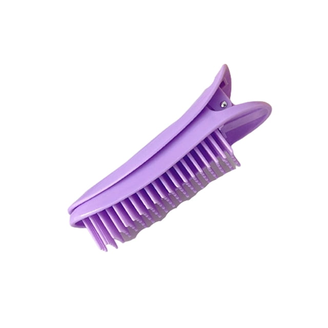 braveheart Cheveux Racines Clip Clips de Coiffage Léger Confortable Portable Peluches Outils Ménagers Boucles Pinces Violet Violet