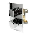 thumbnail image 7 of ALFI brand AB2601-PC Polished Chrome Square Knob 1 Way Thermostatic Shower Mixer, 7 of 7