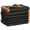 thumbnail image 5 of ZenStyle Heavy Duty Moving Blankets, 72" x 40", Black & Orange,12 Pack, 5 of 8