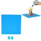 thumbnail image 4 of Herramienta De Dibujo De Lápiz 3D, Estera De Impresión En 3D Durable Profesional Plegable Con Plantillas Básicas Tapas De Los Dedos Para La Impresora 3D Para Niños Para Adultos, 4 of 7