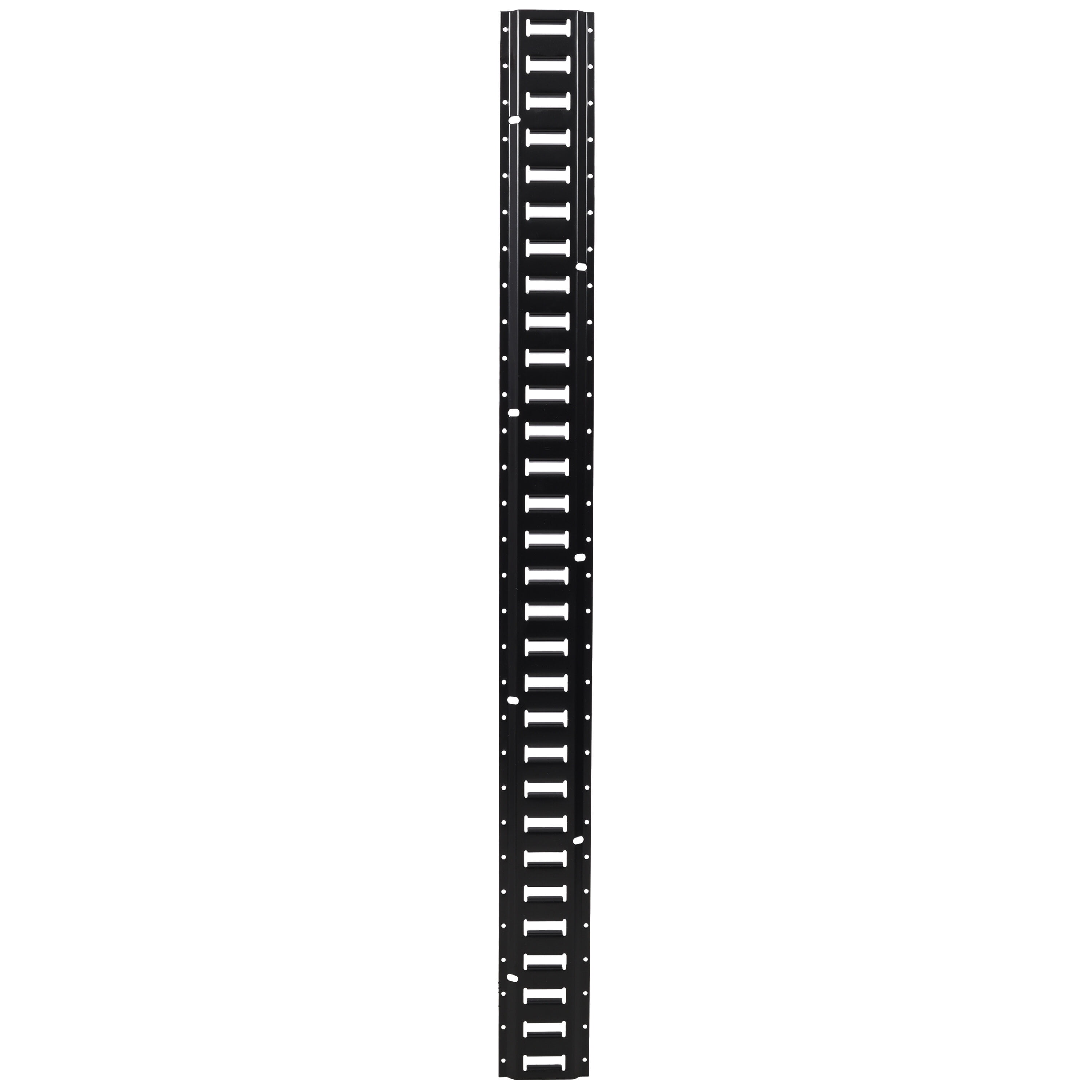 , 12PCS E Track Tie-Down Rail Kit, Trucks, Vans, Garages, Trailer Tie Down System,4 Pack 5ft Horizontal E-Track , 4 Pack Steel O-Ring Anchors,4 Pack Ratchet Straps, Black ,Steel ,
