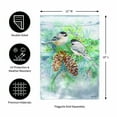 thumbnail image 4 of Evergreen Winter Frost Lustre Garden Flag 12 x 18 Inches Indoor Outdoor Decor, 4 of 7