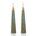 thumbnail image 1 of Sonducket Borla Pendientes Candelabro Bohemio Cuerda larga Joyería exagerada Oreja Cuelga Flecos Día de San Valentín Niñas Par de aretes Ropa, zapatos y accesorios Miscelánea Vistoso Sonducket AP010294-12, 1 of 6