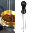 thumbnail image 3 of Distribuidor de polvo de tipo nivelador de manipulación de café de acero inoxidable 2 piezas Sunnimix empacador de espresso, 3 of 7