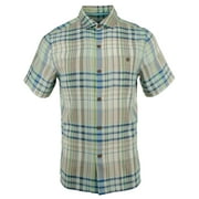 Men's Palmera Plaid Camp Shirt-AM-S
