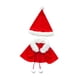 thumbnail image 2 of 2 Piezas de Muñecas de Moda Perfecl Sombrero de Navidad Trajes Ropa en Miniatura para Muñecas de 20 cm, 2 of 8
