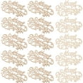 thumbnail image 4 of NIYANGLE DIY Crafts Christmas Cutouts Beige 20Pcs, 4 of 8