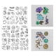 thumbnail image 4 of de hojas de plástico termoencogible piezas, hojas de papel retráctiles con múltiples patrones para bricolaje, manualidades, 4 of 9