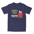 thumbnail image 3 of Camiseta de dibujos animados de Snoopy Dog Peanuts Anime para hombres y mujeres, camiseta novedosa de algodón puro Charlie Brown, ropa de manga corta, 3 of 5