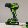 thumbnail image 2 of Greenworks PowerAll 24V Brushless 400 lbs 2 Speed 1/2" Drill Driver and 2 Ah Battery, DD340A1, 2 of 16
