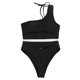 thumbnail image 2 of Gibobby Trajes de Natación para Mujer Traje de baño Conjunto de mujer brasileña Bikini Traje de baño Push-Up Ropa de playa Bandeau Bandage Trajes de baño(Negro,M), 2 of 5