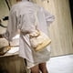 thumbnail image 1 of Bolsa De Hombro Tipo Cubo Bolsa de hombro de cubo tejido de encaje Bolsas de mensajero de paja casual Bolsa elegante de señora Hobo Sywqhk Para Estrenar, 1 of 3