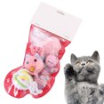 thumbnail image 2 of 6PCS Christmas Cat Toy Set Interactive Cat Chew Toy Cat Ball Toy Cat Plush Toy, 2 of 10