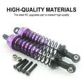 thumbnail image 3 of Ruiboury Threaded Rear Shock Absorber For 1/12 K959 L202 OFF-Road RC Car Accessories Purple, 3 of 6