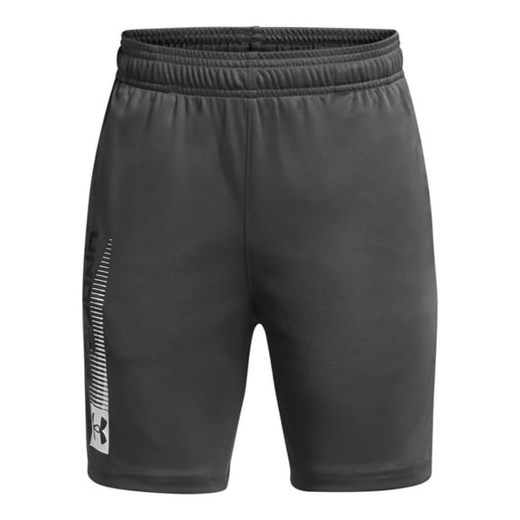 Pantalones cortos Under Armour Tech Wordmark XL Castlerock para niños