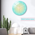 thumbnail image 4 of Twinkseal Work or Sleep Wall Clock Wall Clock Silent Modern Battery Operated Easy to Read Quartz Clock with Accurate Timekeeping Tempered Glass Hd for Work, 4 of 7