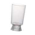 thumbnail image 3 of Jarrón transparente decorativo irrompible, elegante y transparente, para mesa de comedor interior, decoración del hogar, oficina y sala de estar. Estilo D, 3 of 8