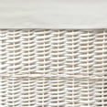 thumbnail image 7 of Badger Basket Wicker Two Hamper Set with Liners - White, 7 of 7