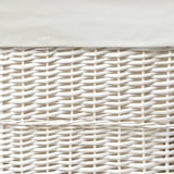 Badger Basket Wicker Two Hamper Set with Liners – Natural