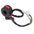 thumbnail image 4 of Interruptor de luz de arranque y parada de 7 cables, 22 mm, para manillar izquierdo, palanca de estrangulación para PIT PRO Trail Dirt Quad Bike ATV p20241126141, 4 of 5