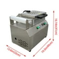 thumbnail image 2 of Bench Vacuum Sealer Machine 9.8inch Membrane Width Vacuum Close Fitting Packaging Machine 110V, 2 of 14