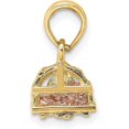 thumbnail image 2 of Avariah Diamonds Gold 10K Two-tone 3D Lobster Trap W/Moveable Lobster Pendant - 11.4mm, 2 of 6