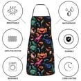 thumbnail image 6 of Disketp Animals Under Water Kitchen Apron with adjustable Aprons for Women with Pockets Cooking Powder Pink Apron, 6 of 7