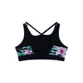 thumbnail image 5 of CHICTRY Kids Girls Gym Outfit Sleeveless U Neck Strappy Back Crop Top with Low Waist Shorts Sports Suit Activewear Lily 6, 5 of 7