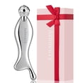 thumbnail image 5 of 4-in-1 Gua Sha Facial Tools, Facial Roller, Skin Care Roller with Stainless Steel, Face Ice Roller to Reduce Puffiness & Eye Strain, Relieved Facial Tension, Gift for Women and Men-Silver, 5 of 8