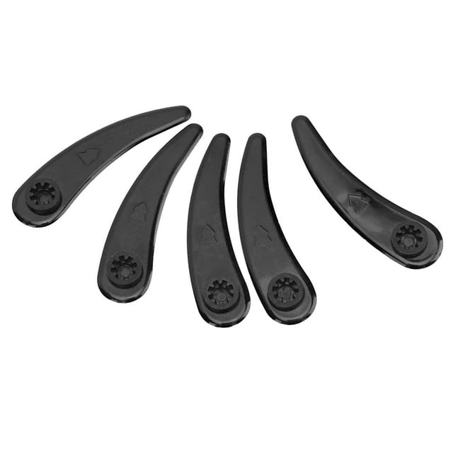 25Pcs Lawn Mower Plastic Blade with New Cutting System, Cleanly Separate Grass