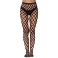 thumbnail image 1 of Intimates Womens High Waisted Fishnet Tights Mesh Fishnet Stockings, 1 of 7