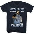 thumbnail image 1 of Powertown Wrestling Haystacks Calhoun Navy Adult T-Shirt, 1 of 2