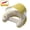 Yellow, variant on Inflatable Pool Lounger with Detachable Canopy Floating Water Sofa Recliner with Cup Holder Durable PVC Sun Shade Lounge for Pool Beach Lake