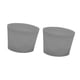 thumbnail image 1 of Espinilleras para fútbol, ​​antideslizantes, ligeras y firmes. Gris, 1 of 9