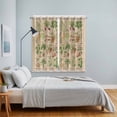 thumbnail image 3 of Rustic Vegetable Garden Kitchen Curtains Window Panels, Vintage Farmhouse Plants Beige Insulated Window Treatment Curtain, Grommet Curtains for Bedroom/Living Room/Bathroom, 2 Piece 42"Wx63"L, 3 of 8