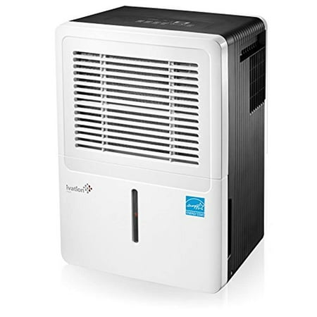 Ivation 50-Pint Energy Star Dehumidifier - Compressor Dehumidifie for Spaces Up to 3,000