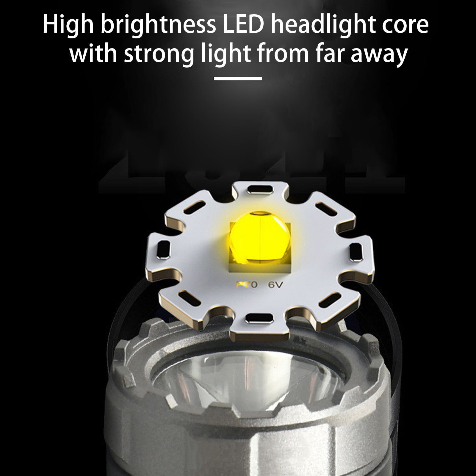 Clearance! Antqov Led Flashlight, Rechargeable Flashlights High Lumens, Flash Light with COB Light Bright Flashlight for Outdoor Home, Hiking, Camping, Travel Supplies
