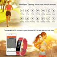 thumbnail image 3 of Reloj de pulsera inteligente S5, control del ritmo cardíaco, resistente al agua, compatible con Bluetooth, rojo Feliz Sencillez, 3 of 5