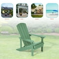 thumbnail image 6 of ACEGOSES 1 Pcs Faux Wood Adirondack Chair Weather Resistant for Patio Garden, Backyard, Porches and Indoors,Green, 6 of 7
