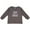 Charcoal, variant on Inktastic Hold Your Horses in White Boys or Girls Long Sleeve Toddler T-Shirt